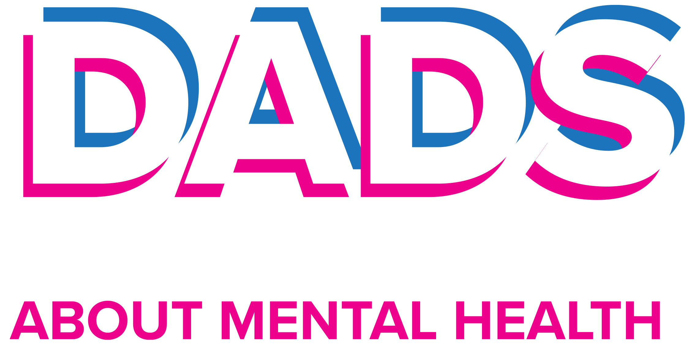 logo for dads get serious about mental health