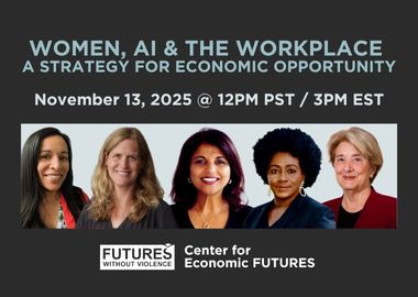 Women, AI & the Workplace: A Strategy for Economic Opportunity